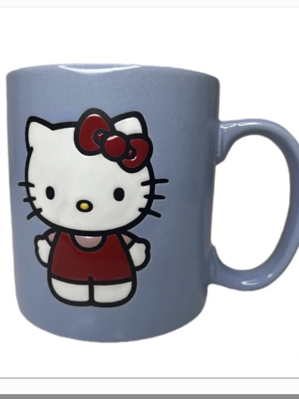 Hello Kitty Ceramic Mug by Sanrio NEW 20 oz Blue